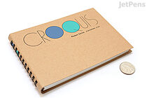 Maruman Pocket Croquis Sketchbook - 4.2" x 6" - 52.3 gsm - White - 100 Sheets - MARUMAN S161