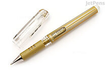 Pentel Hybrid Gel Grip DX Gel Pen - 1.0 mm - Gold - PENTEL K230-X