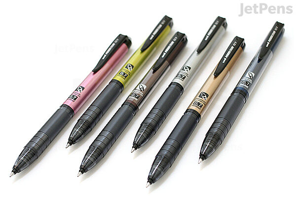 3 Brown Pens x Uni-Ball Power Tank SN-201PT 0.7mm Fine point Ballpoint Ball  pen