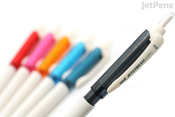 Jetstream Ink Uni Jetstream Color Ink Series Ballpoint Pen - 0.5 mm - Light Blue Ink ...