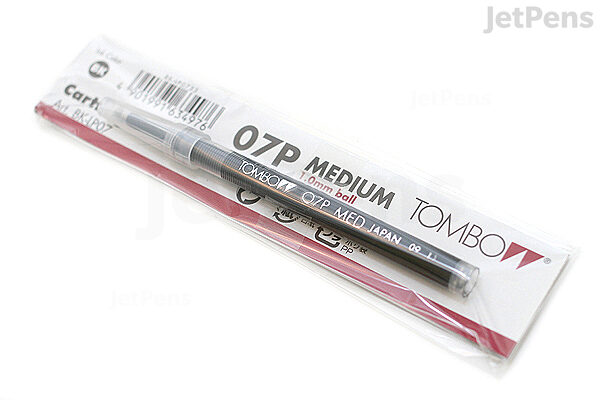 Tombow BK-LP07 Rollerball Pen Refill - 07P Medium - 1.0 mm - Black