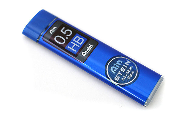 Mine Per Matite Meccaniche Pentel Ain Stein - Confezione Da 2 Tubi, 0,5 Mm HB - Foto 5