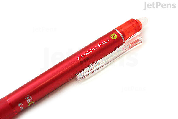 Pilot Frixion Retractable 0.7mm Heat Erasable Multi Purpose Pens Refills  Set (Red)