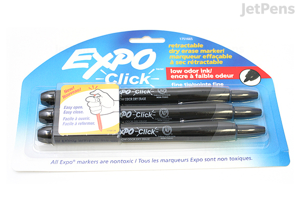 Expo Click Retractable Dry Erase Marker Pen - Fine Tip