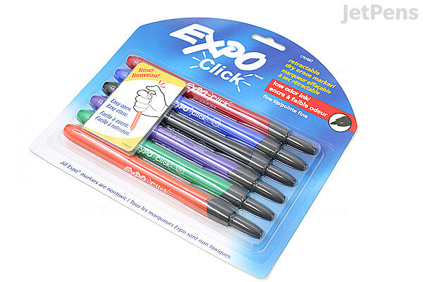 Expo Click Retractable Dry Erase Marker Pen - Fine Tip