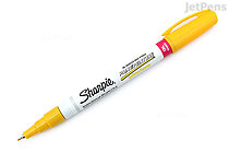 Sharpie Oil-Based Paint Marker - Extra Fine Point - Yellow - SHARPIE 35530