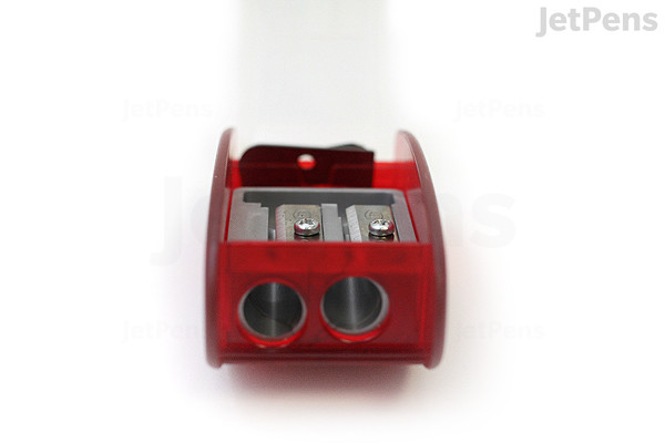 KUM Automatic Brake Long Point 2 Step Pencil Sharpener + 2 Spare Blades ...
