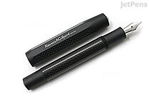Kaweco AC Sport Carbon Fountain Pen - Black - Fine Nib - KAWECO 10000146