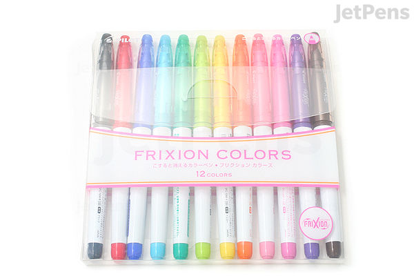 PILOT FriXion Light Erasable Highlighters – 6 Pastel Colors, Case Included, Great For Notes & Studying
