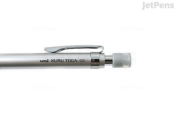 Uni Kuru Toga Roulette Mechanical Pencil - 0.5 mm - Silver Body - UNI M51017 1P.26