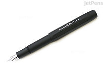 Kaweco AL Sport Fountain Pen - Black - Broad Nib - KAWECO 10000096