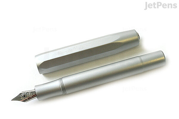 Kaweco AL Sport Fountain Pen - Silver - Medium Nib