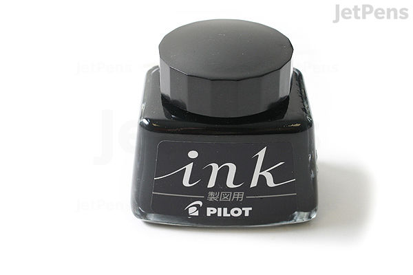 Pilot Drafting Pen Ink - Black - 30 ml Bottle | JetPens