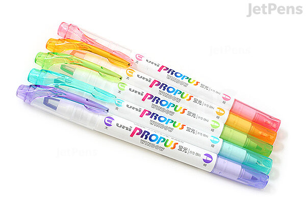BLIEVE - Aesthetic Highlighters and Gel Pens With Soft Ink And Tip