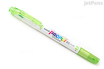 Uni Propus Window Soft Color Double-Sided Highlighter - 4.0 mm / 0.6 mm - Lime Green - UNI PUS102T.5