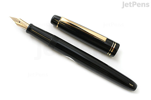 apotheek nauwelijks Demonteer Pilot FP-78G Fountain Pen - 22K Gold-Plated Fine Nib - Black | JetPens