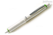 Pilot Dr. Grip Pure White Ballpoint Pen - 0.7 mm - Soft Green Accent Body - Black Ink - PILOT BDGPW-80F-SG