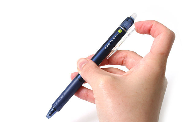 Pilot FriXion Ball Knock Retractable Gel Pen - 0.5 mm - Blue Black ...