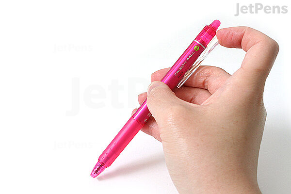  Pilot Pink Frixion Clicker Retractable Fine Rollerball