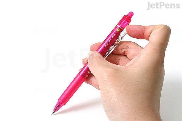 Pilot FriXion Ball Knock 0.7mm Erasable Ballpoint Pen Pink
