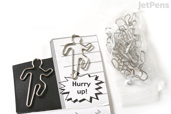Sun-Star Pictome Paper Clip - Man Running - Pack of 8 | JetPens