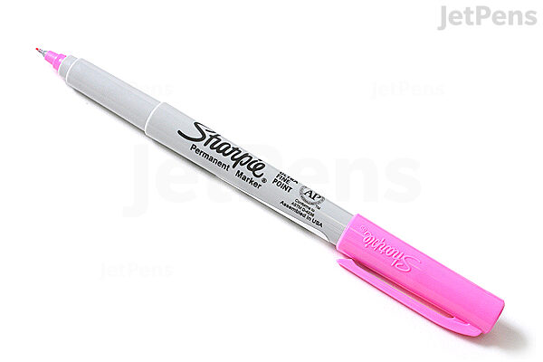 Sharpie Ultra Fine Tip Permanent Marker, Ultra-Fine Needle Tip, Assorted 80s Glam Colors, 24/Pack