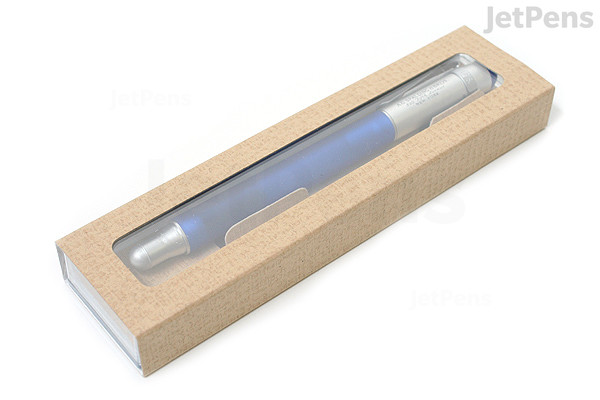 jetpens com a g spalding bros brft180 fountain pen translucent blue medium nib