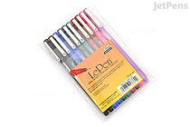 Marvy Le Pen Marker Pen - Fine Point - 8 Color - 10 Pen Set - JetPens.com
