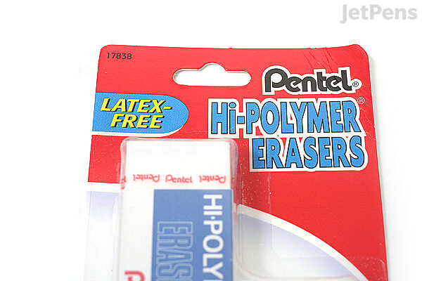  Pentel Hi-Polymer Eraser - Pack of 3