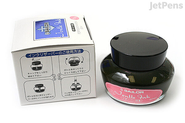 Sailor Fountain Pen Jentle Ink - 50 ml - Peach Pink - SAILOR 13-1000-231