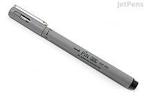 Uni Pin Pen - Oil-based Ink - Size 02 - 0.55 mm - Black - UNI PIN02A.24