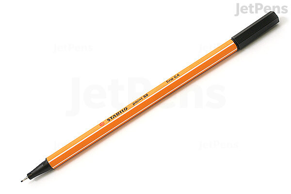 mijn deze pianist Stabilo Point 88 Fineliner Pen - 0.4 mm - Black | JetPens