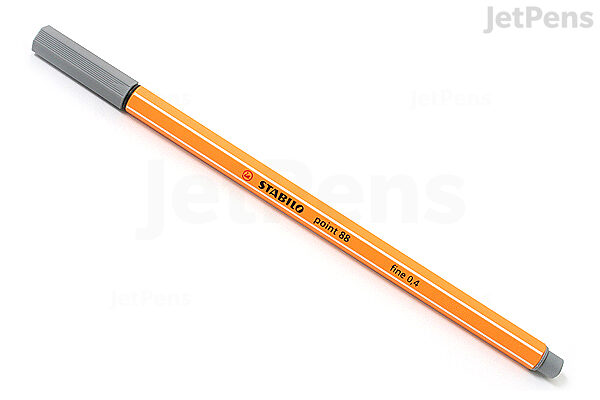 Stabilo Point 88 Fineliner Pen - 0.4 mm - Dark Gray