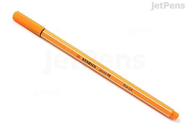 Stabilo Point 88 Fineliner Pen - 0.4 mm - Orange