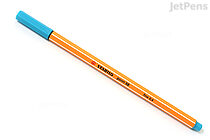 Stabilo Point 88 Fineliner Pen - 0.4 mm - Turquoise Blue - STABILO 88-51