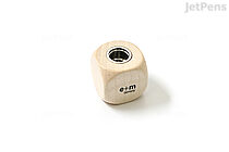 E+M Cube 5.5 mm Lead Sharpener - Maple - E+M 2881-40