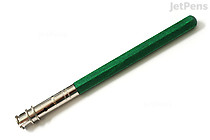 E+M Peanpole Wood Pencil Extender - Green - E+M FSC 1155-22 E+M Peanpole Wood Pencil Extender - Green - E+M FSC 1155-22