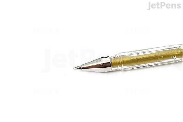 Uni-ball Signo Noble Metal Metallic UM-120NM Gel Pen - 0.8 mm - Gold - UNI UM120NM.25