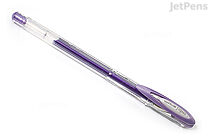 Uni-ball Signo Noble Metal Metallic UM-120NM Gel Pen - 0.8 mm - Violet - UNI UM120NM.12