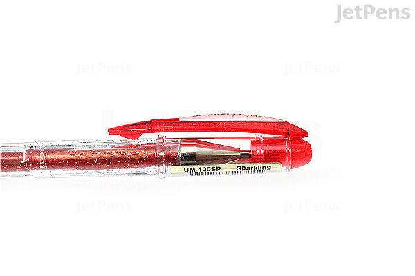 Uni-Ball UM-120SP Signo Sparkling Gel Rollerball Pen Sparkling Red