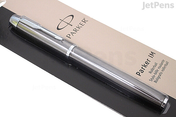 Parker IM Liquid Pen - Medium Point - Gunmetal - Black Ink | JetPens
