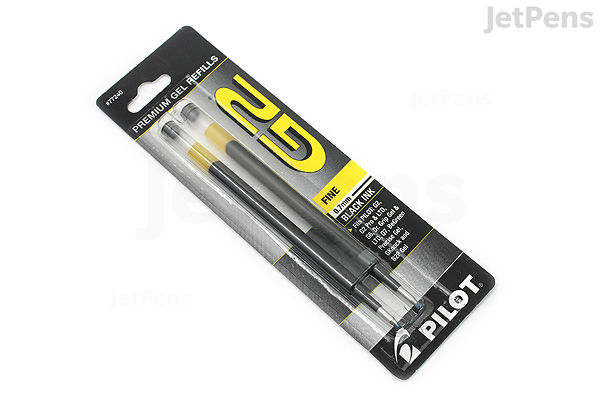 Pilot G2 Gel Pen Refill mm Black Pack of JetPens