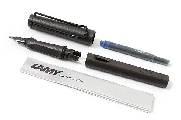 Lamy safari charcoal black Clearance