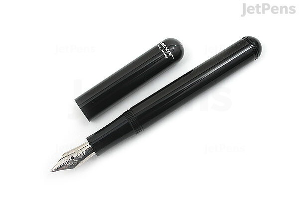JetPens.com - Kaweco Liliput Fountain Pen - Black - Fine Nib