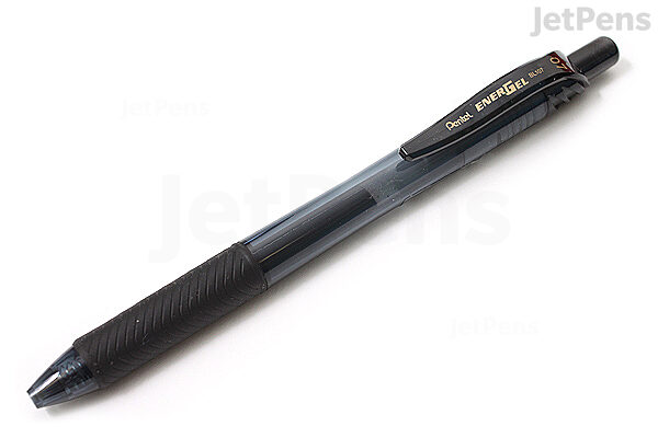 Pentel EnerGel-X Gel Pen - Conical - 0.7 mm - Black
