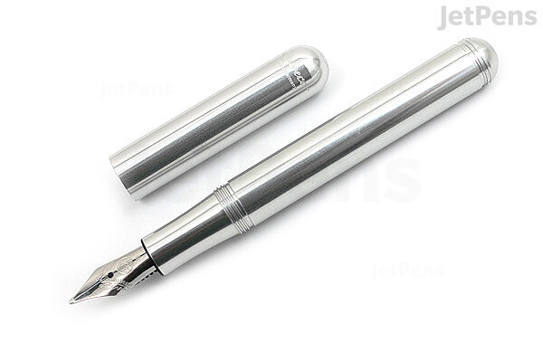 JetPens.com - Kaweco Liliput Fountain Pen - Silver - Extra Fine Nib