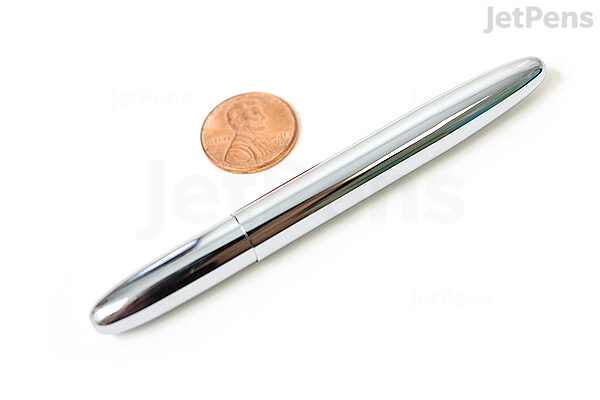 Fisher Space Pen Bullet Ballpoint Pen - Medium Point - Chrome