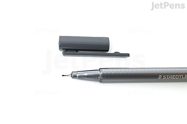 Staedtler Triplus Fineliner Porous Point Pens Fine Point 0.3 mm Gray Barrel  Assorted Ink Colors Pack Of 10 - Office Depot