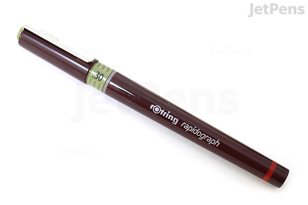 Rotring Rapidograph Pen - 0.3 mm - Black Ink | JetPens