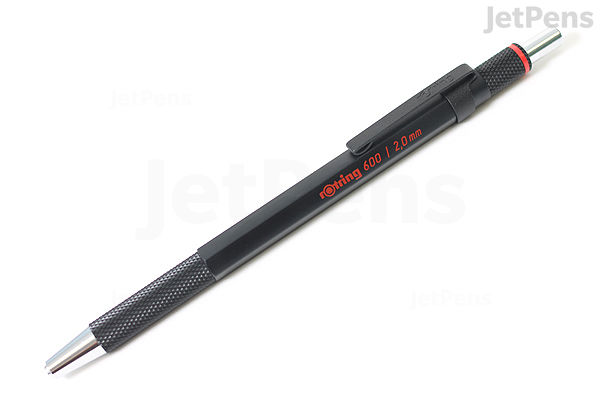 Rotring 600 Lead Holder Drop System mm Black Body JetPens